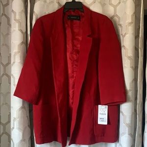 Zara Oversized Blazer with Square Pockets